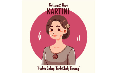 Kartini Day indonesisk kvinnlig hjälte