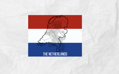 Nederlands Logo symbool met vlag