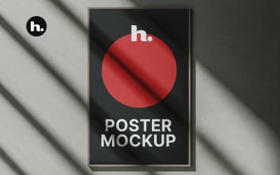 Wall Board Mockup PSD - Realistic Wall Board Template vol003