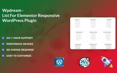 Wpdream – seznam pro plugin Elementor WordPress