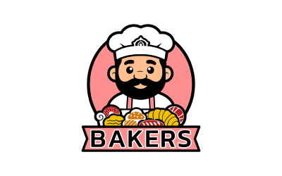 Confectionary Mascot Logo Design