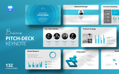 Modello di presentazione di Startup Pitch Deck definitivo: moderno e pronto per gli investitori