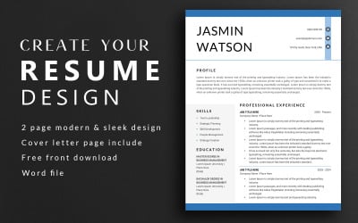 Job Winning Resume Design