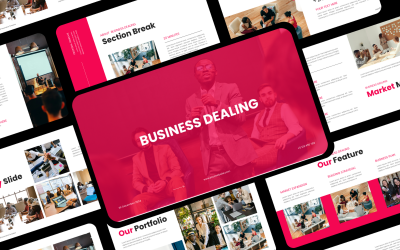 Шаблон презентации по деловому ведению бизнеса