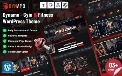 Denamo - Tema WordPress para gimnasios y fitness