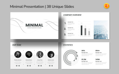 极简 PowerPoint 模板 – 简洁现代的演示
