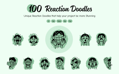 Reaktion Doodle Icon Pack