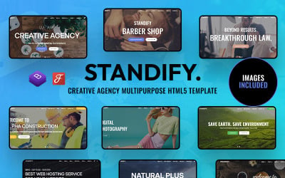 Standify - Multipurpose Agency HTML5-mall