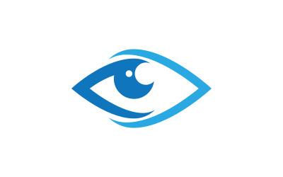 Branding Corporate Health Eye Care vector Logo design template v.7