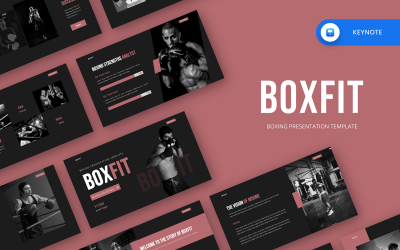 Boxfit - Keynote-sjabloon voor boksen