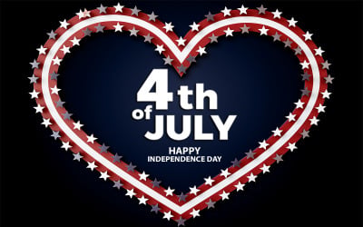 4th of july design | Usa happy independence day