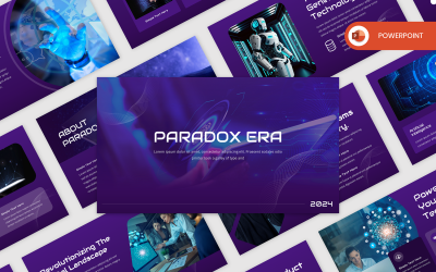 Paradox Era - Technology PowerPoint Template