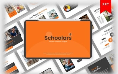 Schoolars – 教育 PowerPoint 模板