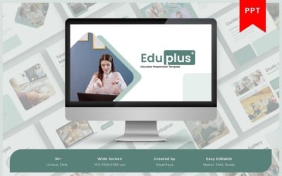 Eduplus – Modèle PowerPoint sur l&amp;#39;éducation