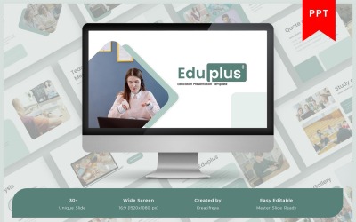Eduplus – освітній шаблон PowerPoint