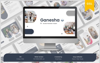 Ganesha – Szablon slajdu Google dla edukacji