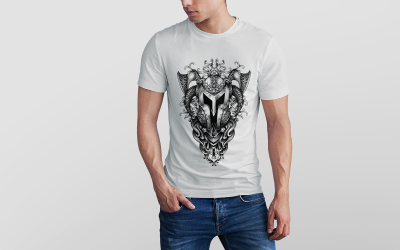 creative illustration for shirts-01167-24