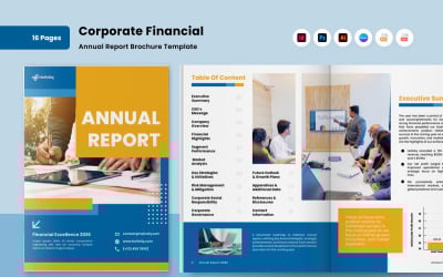 Corporate Financial Annual Report Design