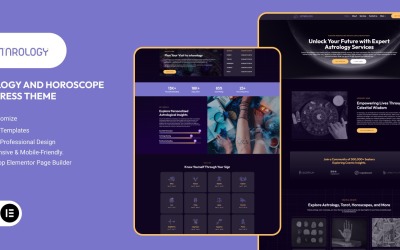 Istarology - Elegant WordPress Theme for Astrology, Horoscopes & Spiritual Guidance