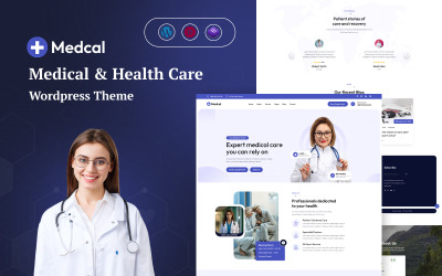Medcal - Medical and Health Care Wordpress Theme