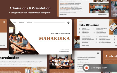 College Antagning Orientering PowerPoint-presentation