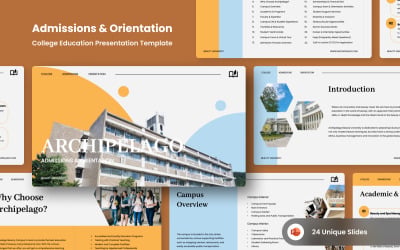 Diseño de PowerPoint de Orientación Universitaria