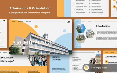 Présentation Google Slides sur les admissions à l&amp;#39;université