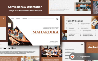 Présentation PowerPoint sur l&amp;#39;orientation des admissions à l&amp;#39;université