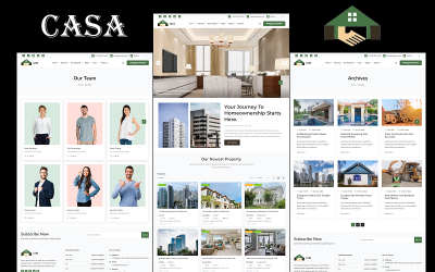 Casa - WordPress-thema voor onroerend goed en hypotheekcalculator