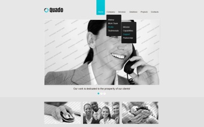 Modello di sito Web reattivo gratuito