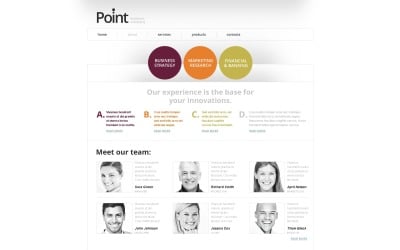 Plantilla HTML5 gratuita para sitio web empresarial Plantilla de sitio web