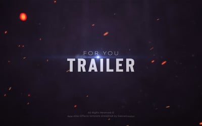 Dynamic Cinematic Trailer Titles