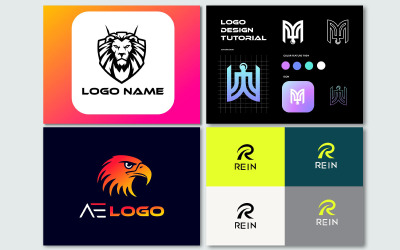 Exkluzív logócsomag-sablon