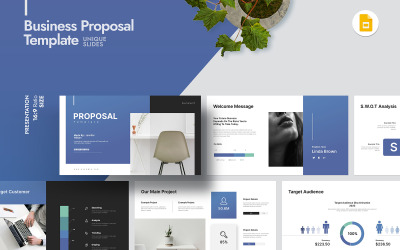 Affärsförslag Presentationsdesign