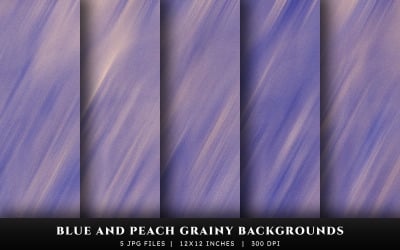 Blue and Peach Grainy Texture Backgrounds