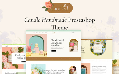Candlea - Kaars Handgemaakt Prestashop Thema