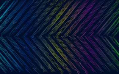 Colorful Lines Pattern With Dark Background