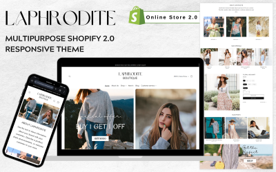Laphrodite Boutique – Tema Shopify Fashion Premium per negozi online alla moda