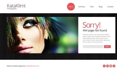 Bootstrap Free Responsive Template - Photography Website Template