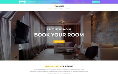 Free WordPress Theme for Hotel WordPress Theme