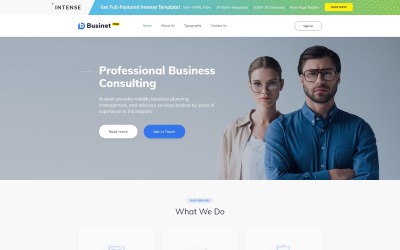 Kostenlose HTML5-Theme für Business Site Website-Vorlage