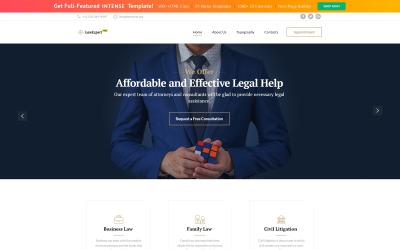 Responsive Ücretsiz Duyarlı JavaScript Animasyonlu Şablonu Web Sitesi #51655