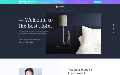 Responzivní WordPress motiv "Free WordPress Theme - Law WordPress Theme" #51631