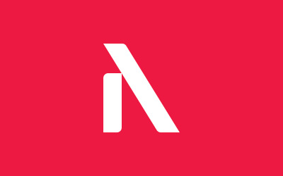 Letter A logo vector template element design v4