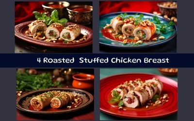 Roasted  Stuffed Chicken Breast