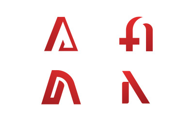 Buchstabe A Logo Vektor Vorlage Element Design v15