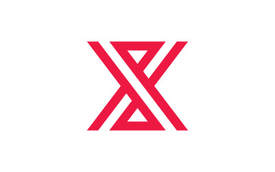 Progettazione e modello del logo X. v6