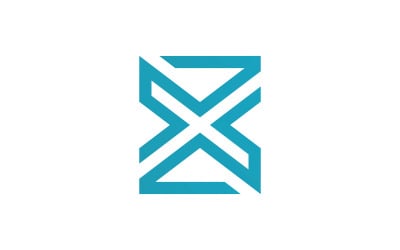 X Logo Design and template. v11