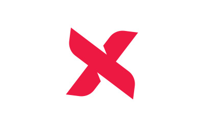 X Logo Design and template. v3