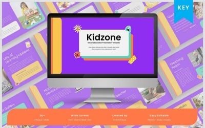 Kidzone - Education Keynote Template
